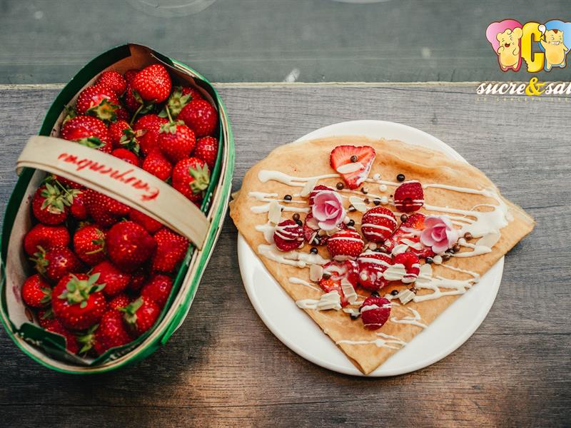 Crêperie sucre et salé
