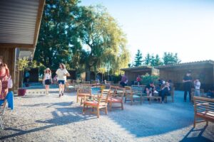 La guinguette du Théâtre équestre de Champagne